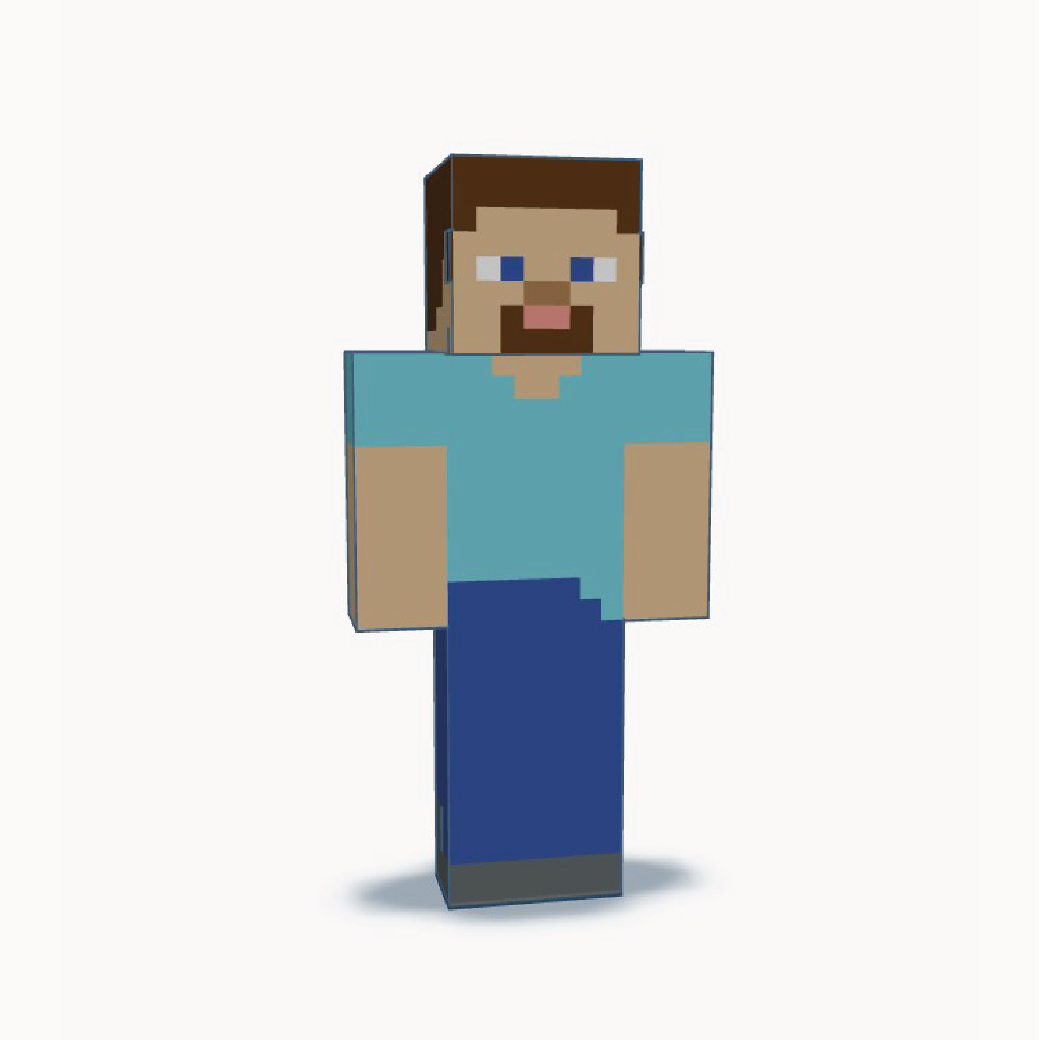 Minecraft Steve Figür